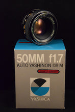 OBJECTIF YASHICA 50mm F1.7